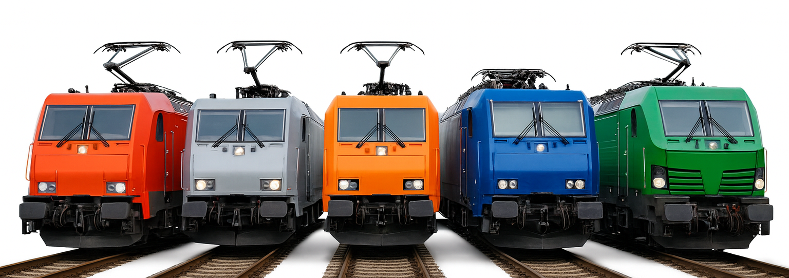 Eisenbahnen in Reihe